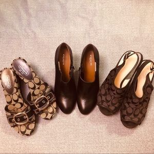 COACH Booties ONLY!